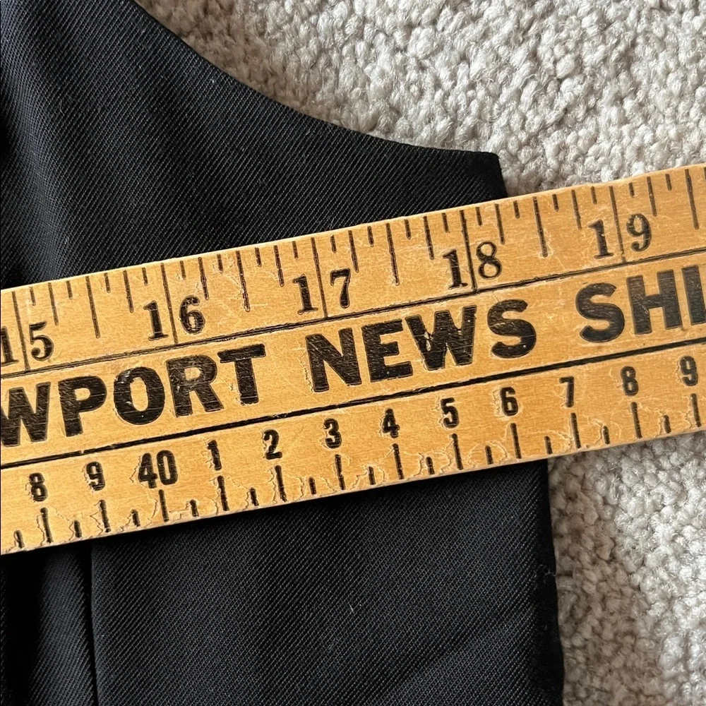 Sanctuary Women's Black Gilet Notched Collar Vest Size XS - Picture 7 of 7